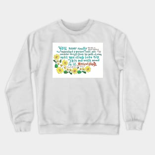 Atticus Finch Quote Crewneck Sweatshirt